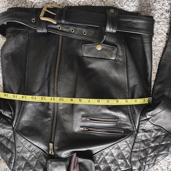 billy reid leather jacket - Picture 16 of 16